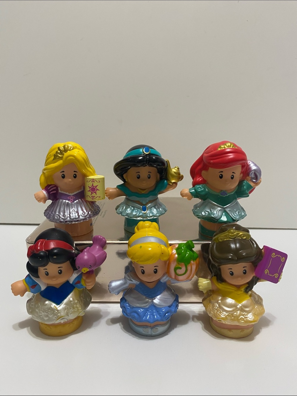 Fisher Price Little People Disney Princess Lot Of 6
